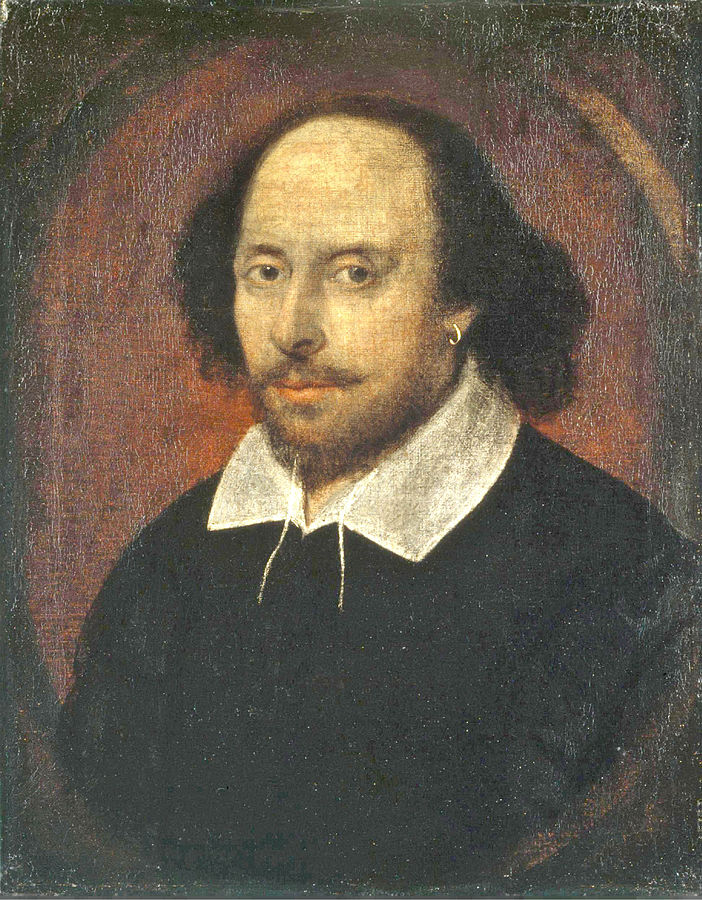 William Shakespeare, 1610, image