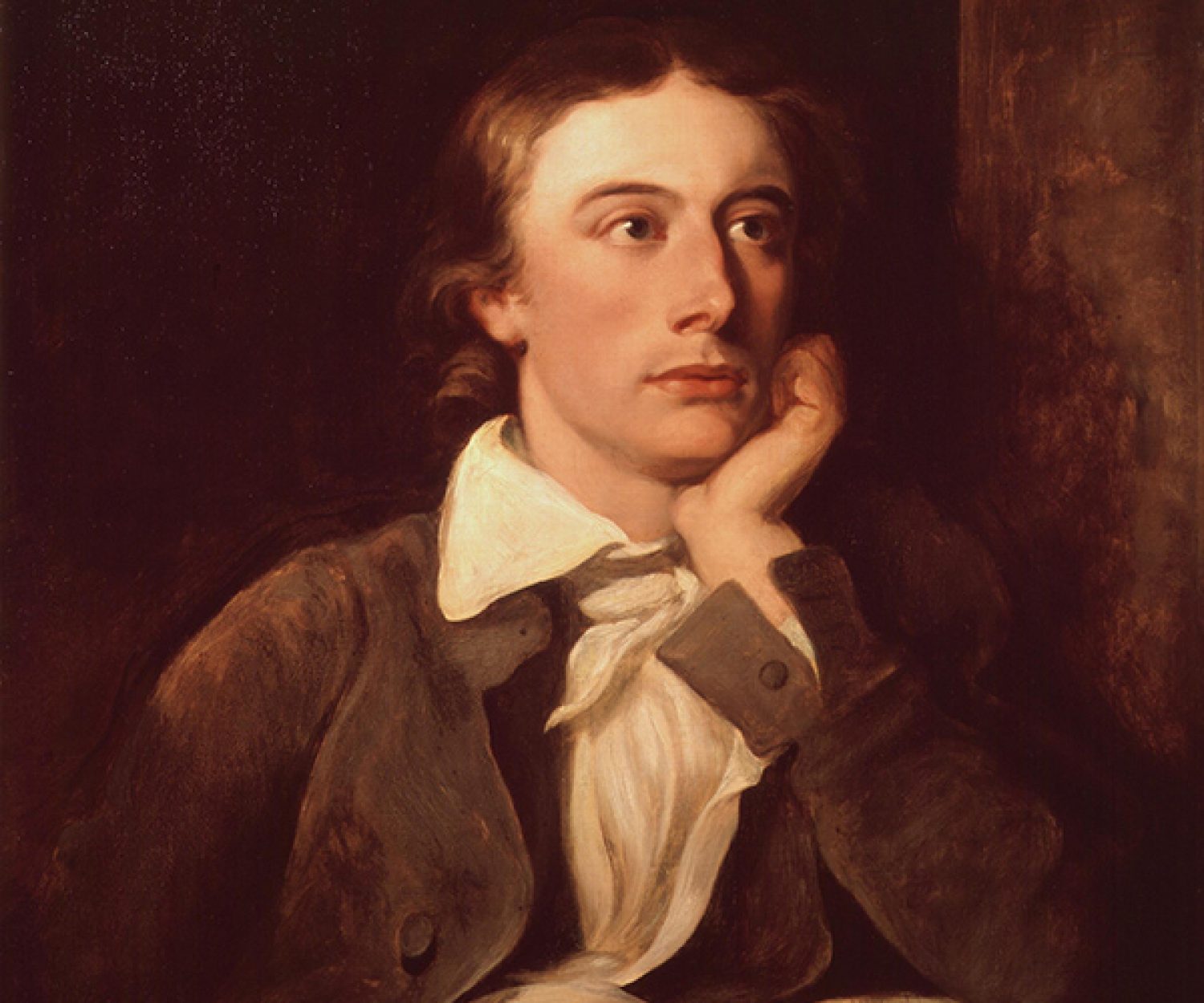 Portrait of John Keats by William Hilton image