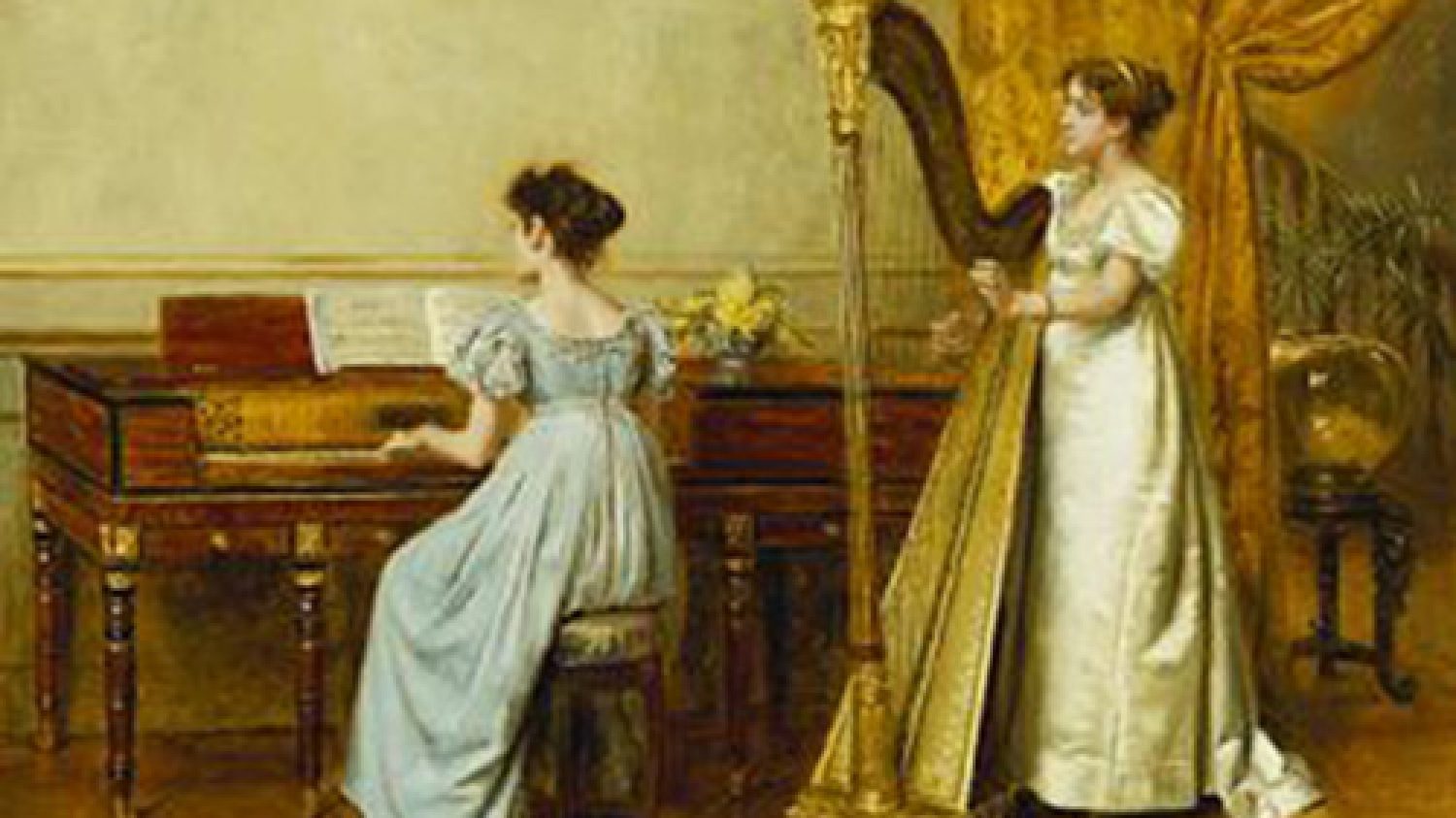 The Music Room. George Goodwin Kilburne. image