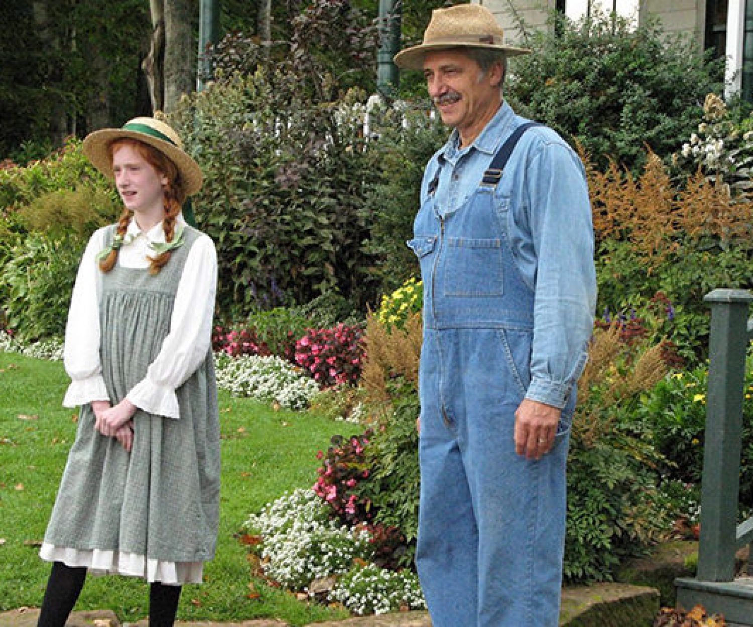 Actors at the Anne of Green Gables museum