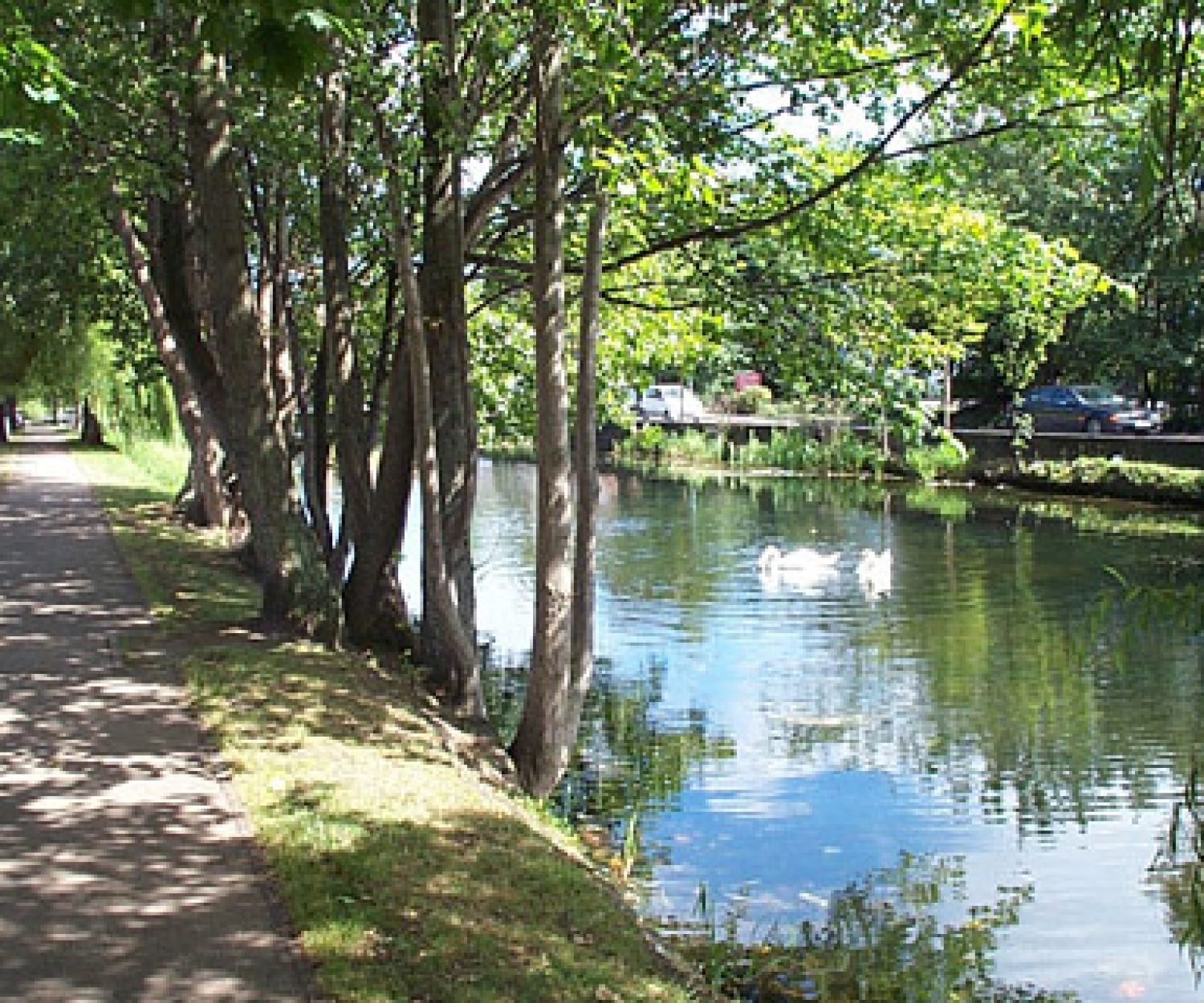 Grand Canal in Dublin