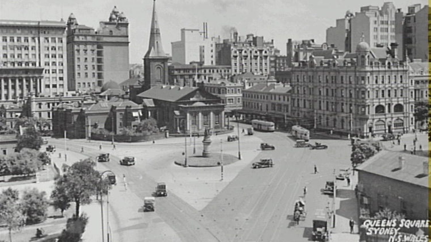 Queen's Square, Sydney c1930