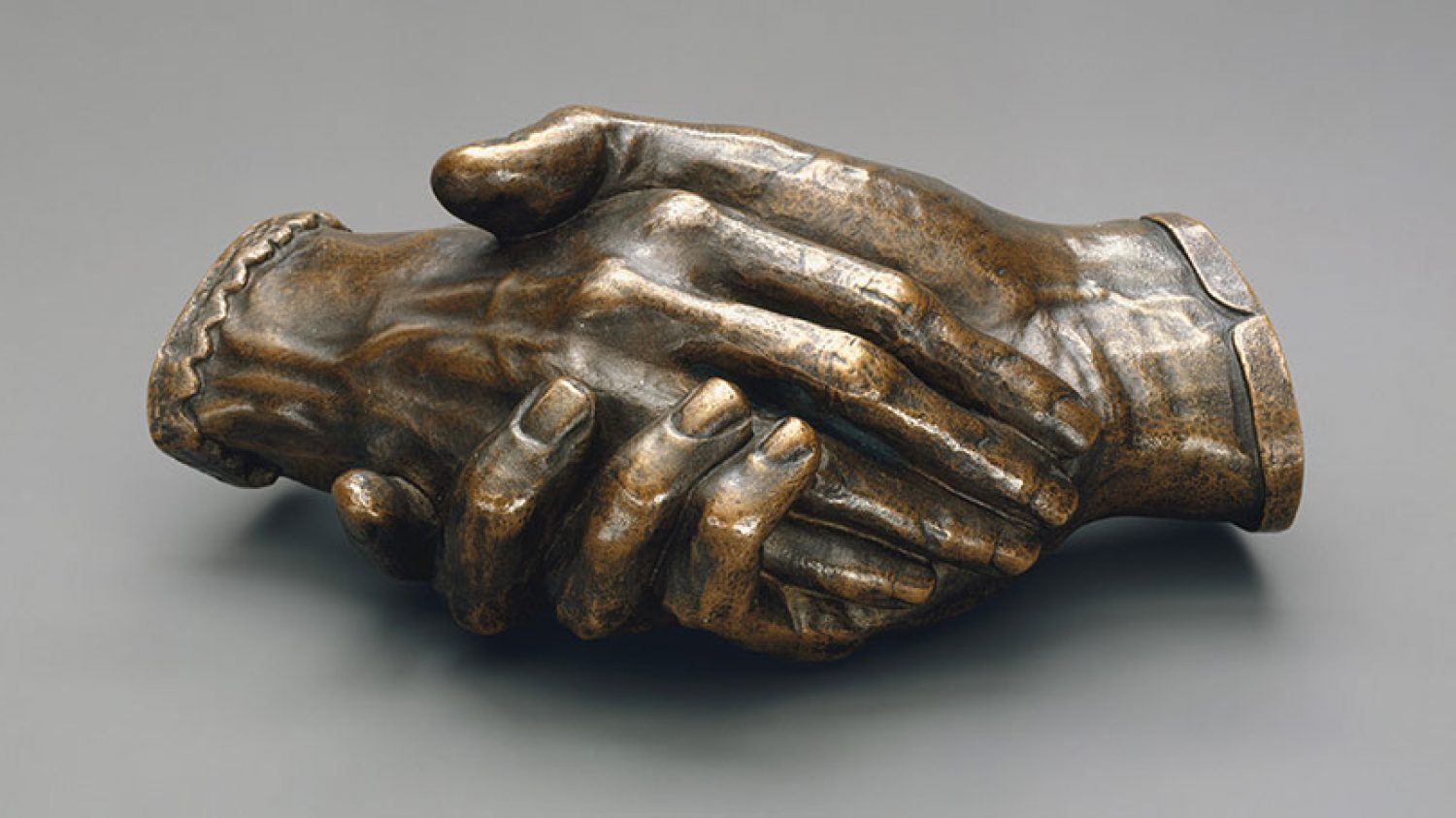 Clasped Hands of Robert Browning and Elizabeth Barrett Browning