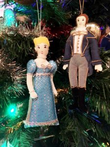 Literary Christmas decorations