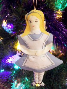 Literary Christmas decorations