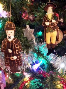 Literary Christmas decorations