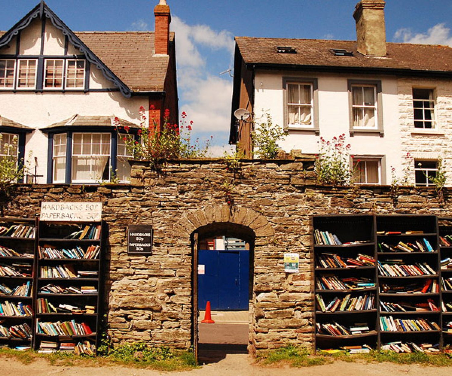 "The Honest Bookshop" in Hay on Wye, Wales, UK.