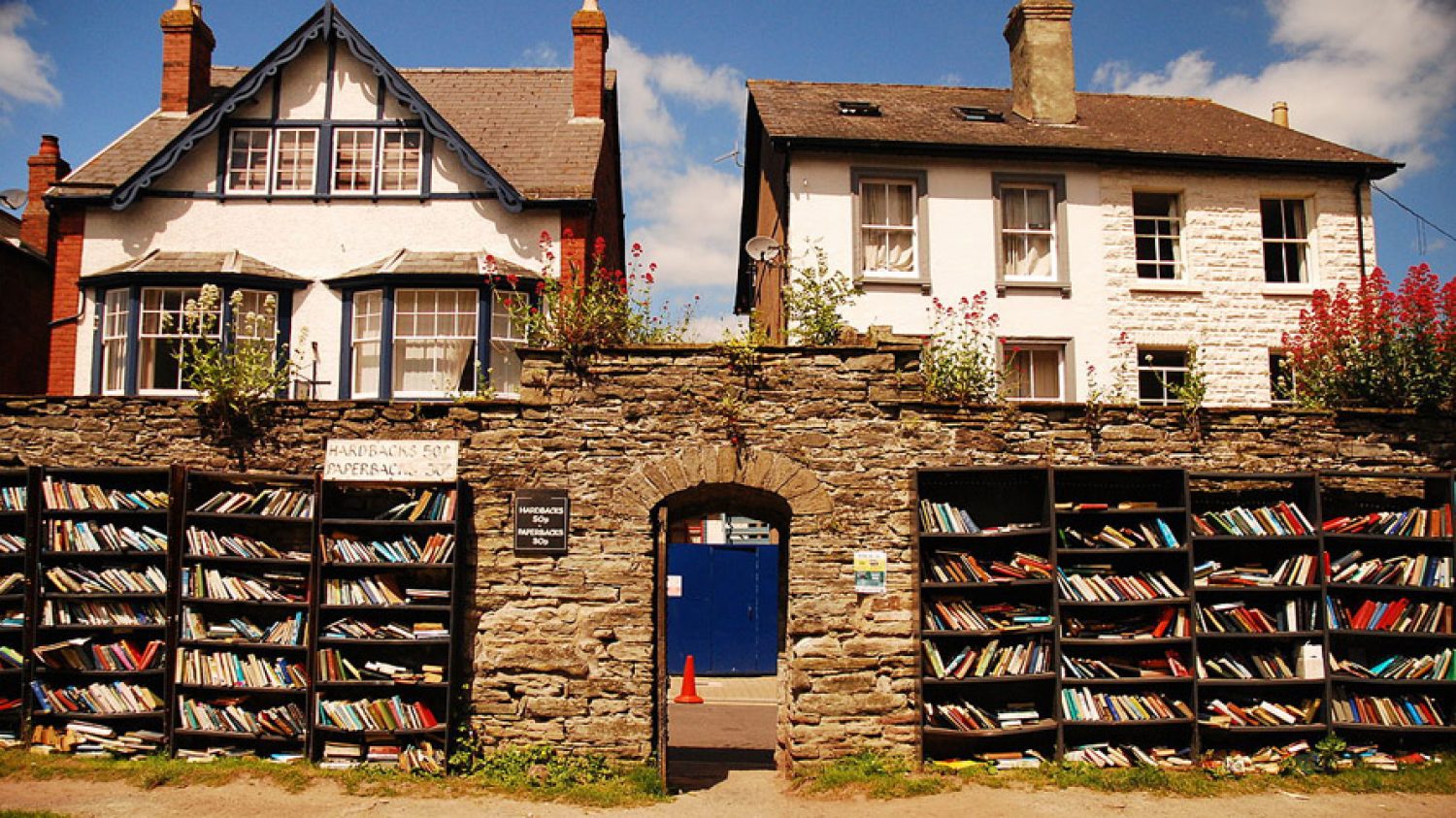 "The Honest Bookshop" in Hay on Wye, Wales, UK.
