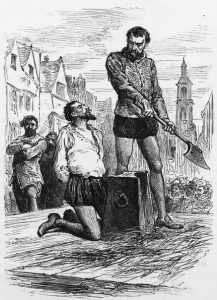 Execution of Sir Walter Raleigh