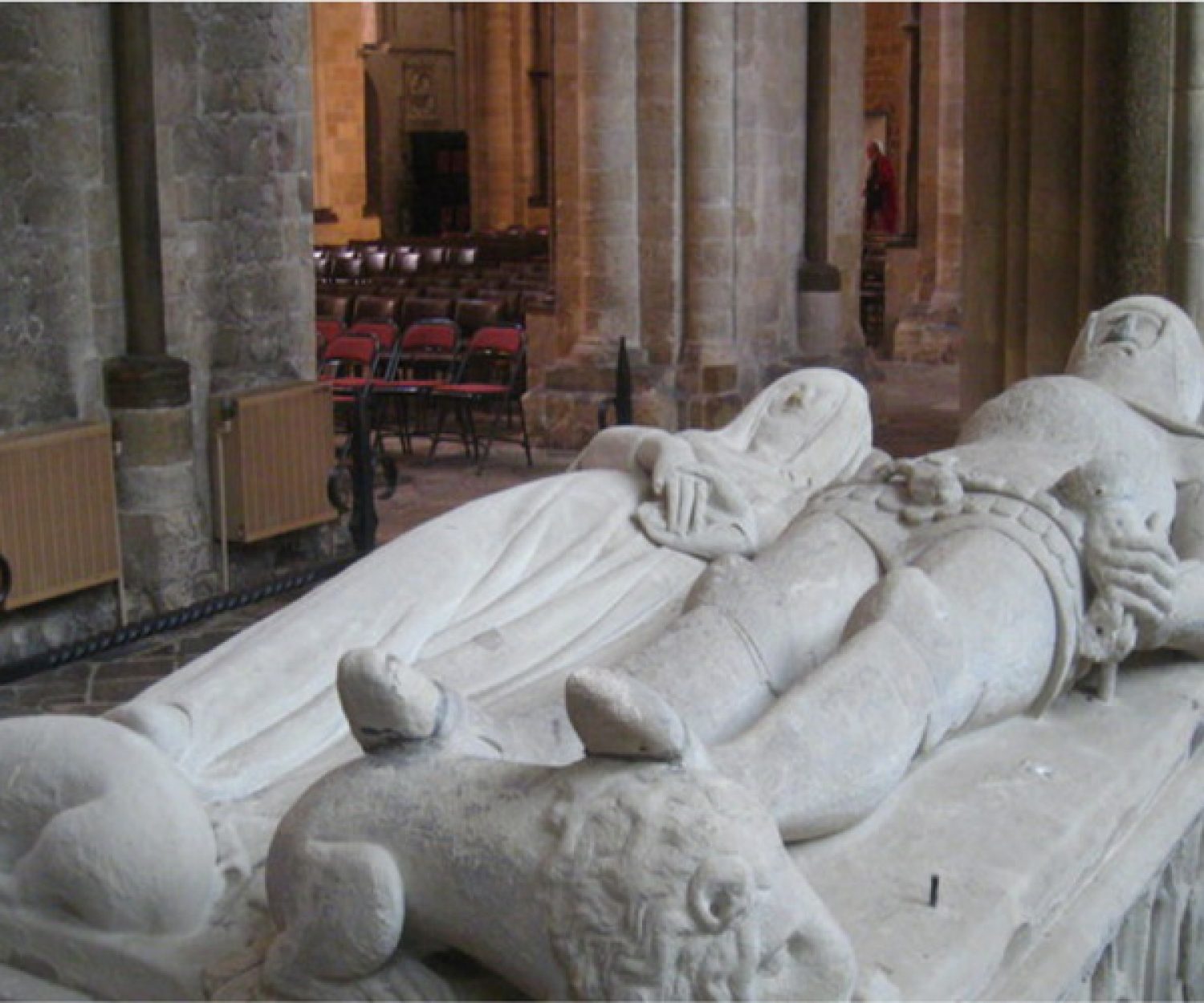 Arundel Tomb in Chichester Cathedral,