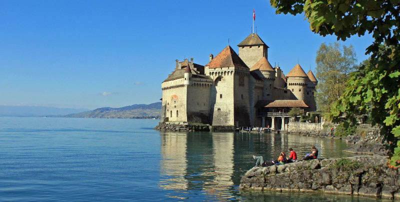 Chateau de Chillon, Lake Geneva
