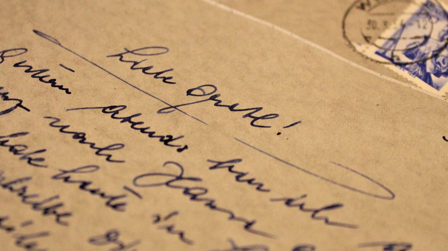 Hand written letter
