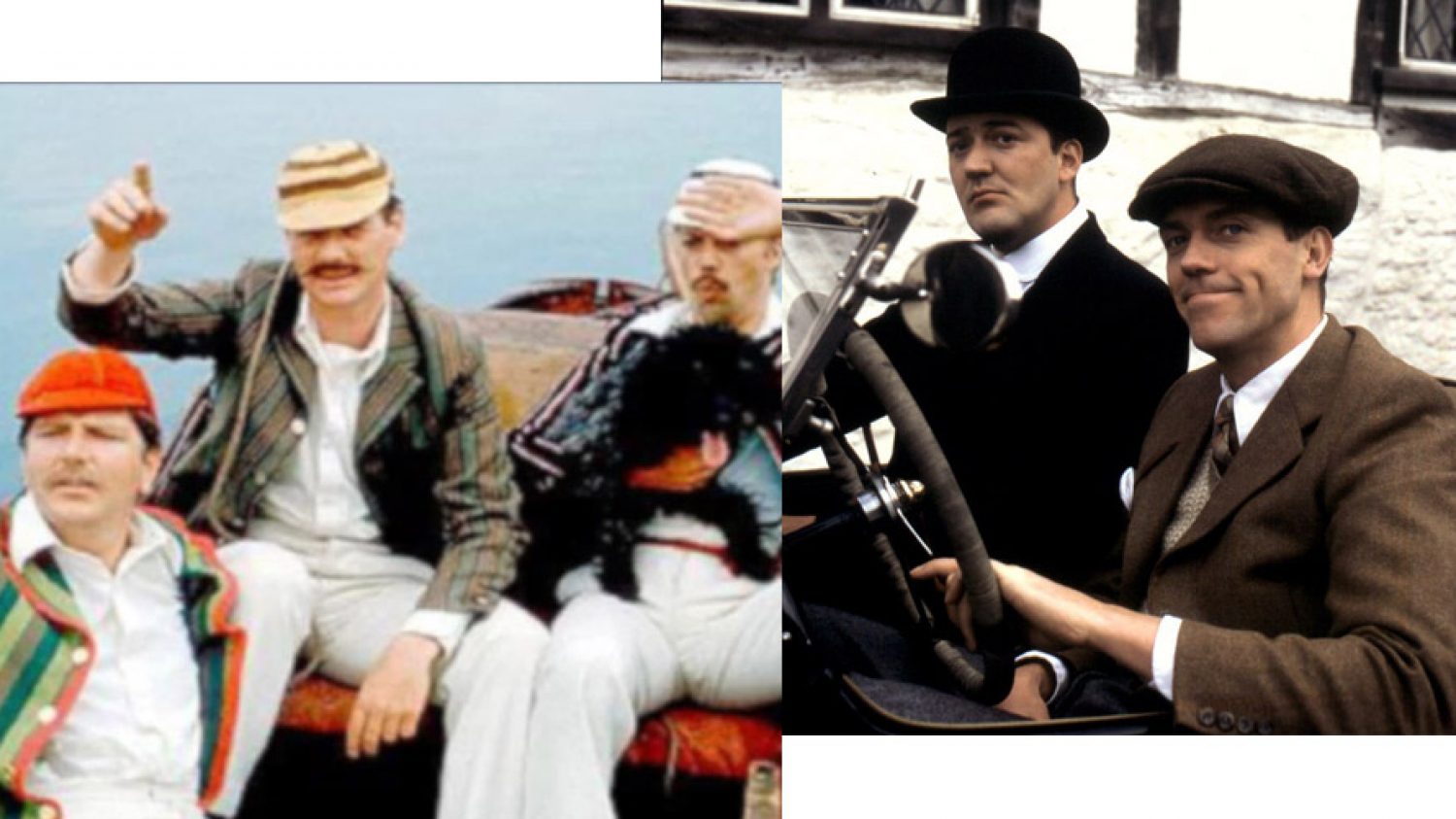 Three Men in a Boat and Jeeves & Wooster