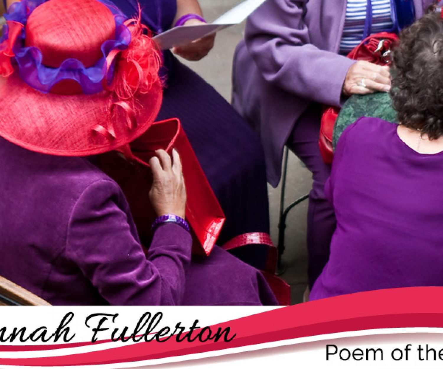 When I am an old woman I shall wear purple,