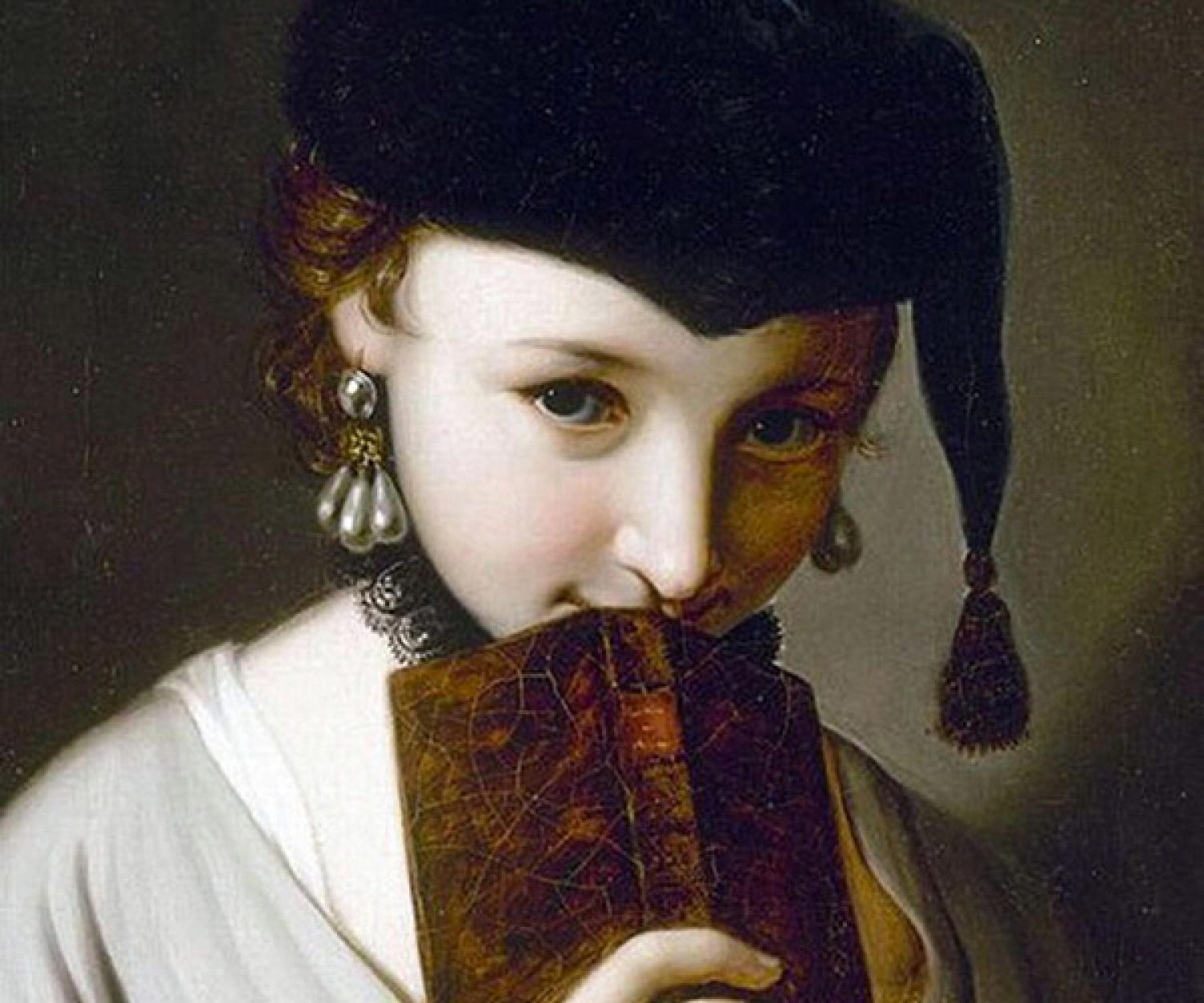 Girl with a book Pietro Antonio Rotari