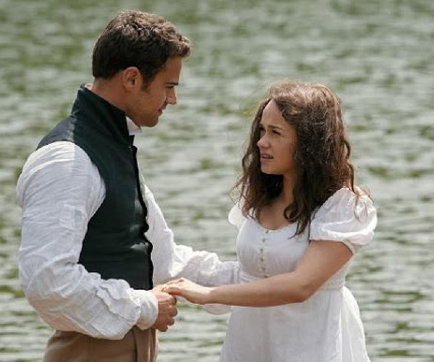 Rose Williams as Charlotte and Theo James as Sidney in ‘Sanditon’ 2019
