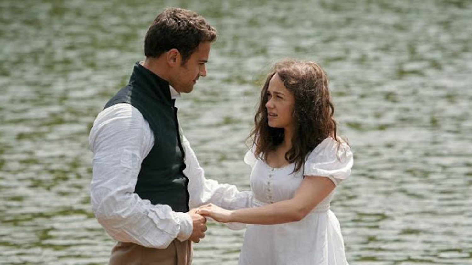 Rose Williams as Charlotte and Theo James as Sidney in ‘Sanditon’ 2019