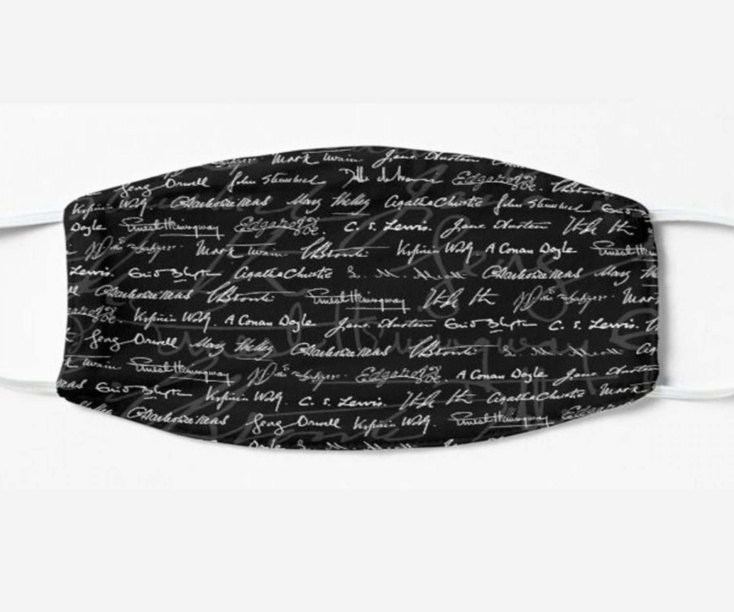 Literary Giants Face Mask