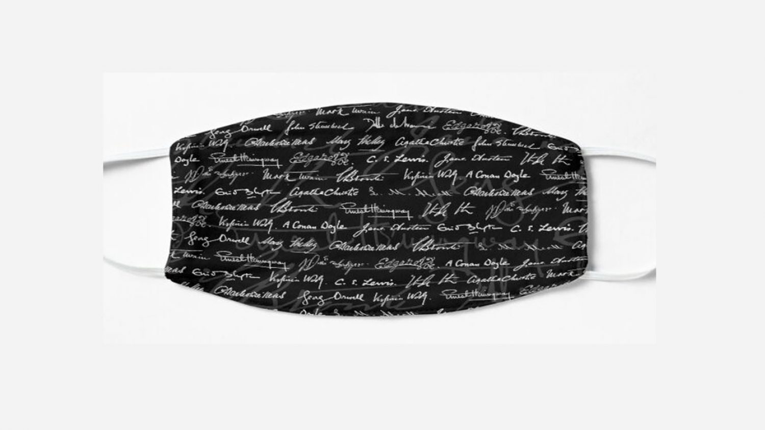 Literary Giants Face Mask