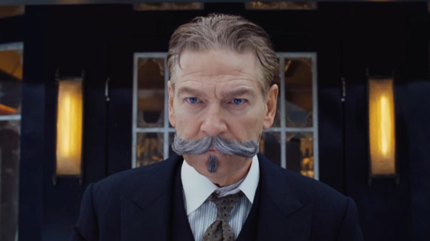 Kenneth Branagh plays Hercule Poirot