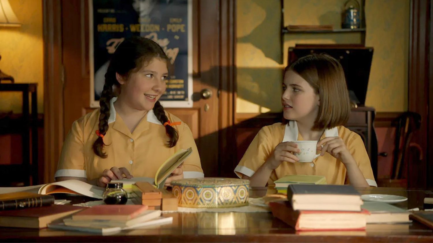 Natasha Raphael and Ella Bright in Malory Towers, 2020 BBC TV