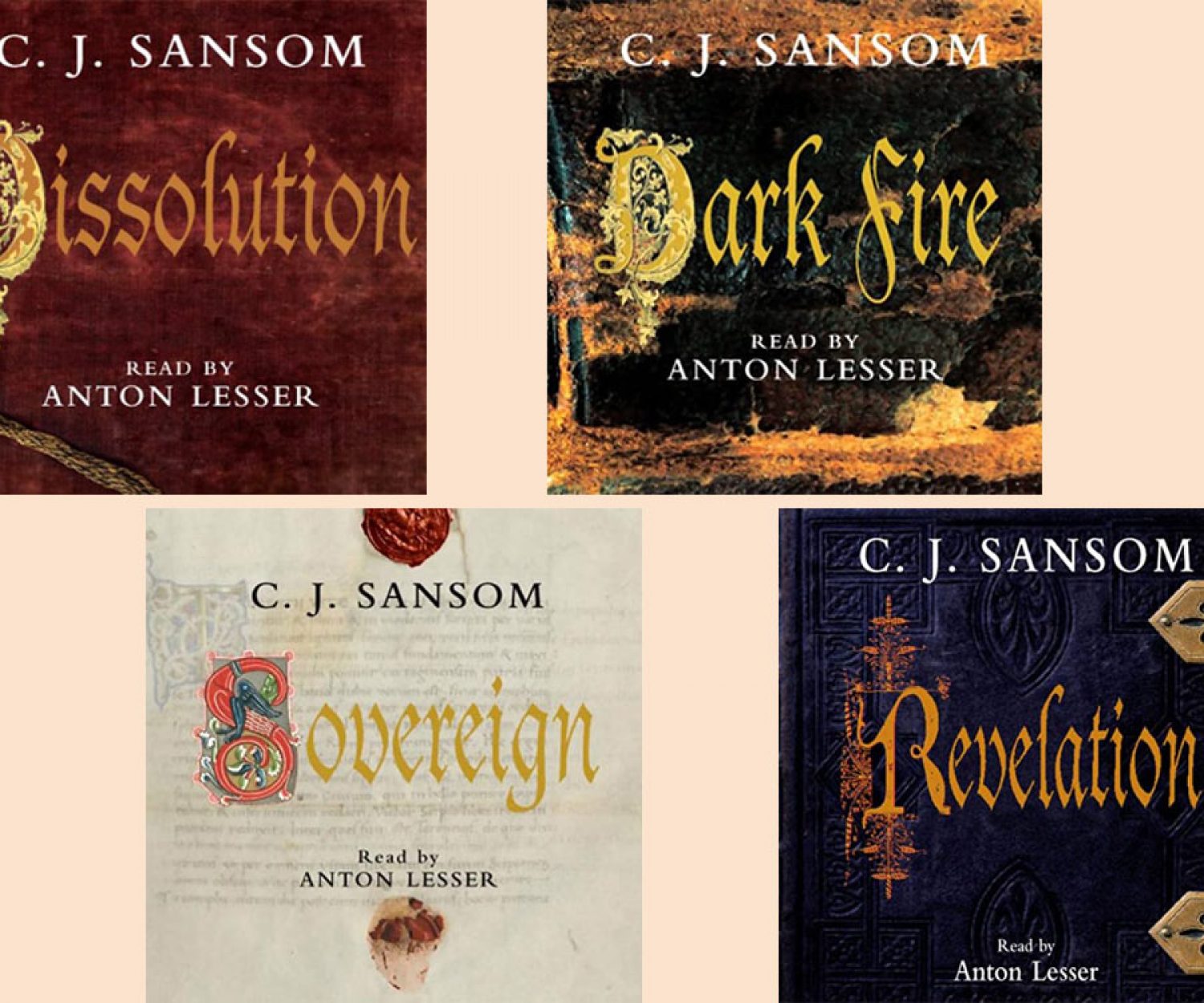 C.J. Sansom audio books narrated by Anton Lesser