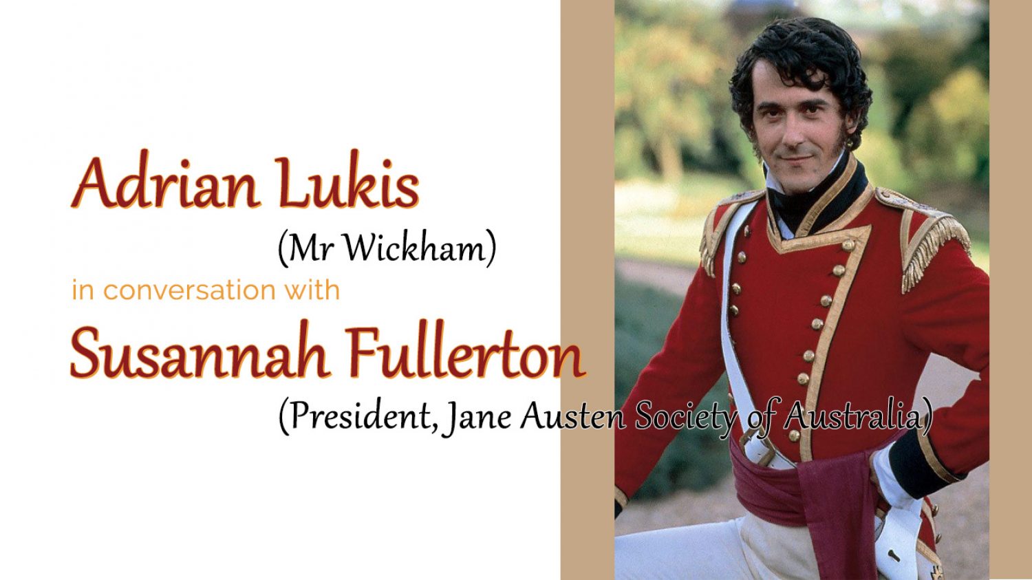 Adrian Lukis & Susannah Fullerton