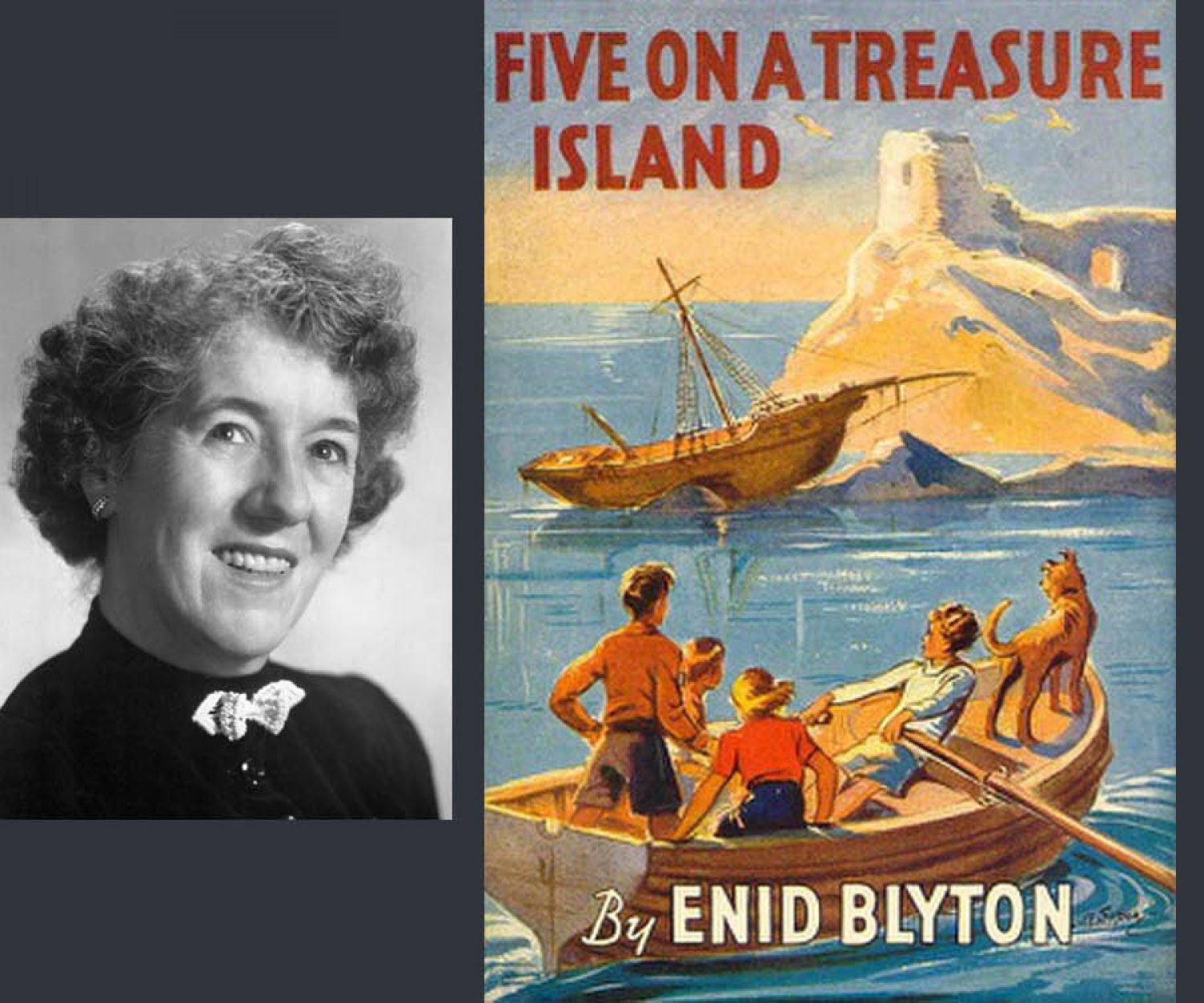 Five on a Treasure Island by Enid Blyton