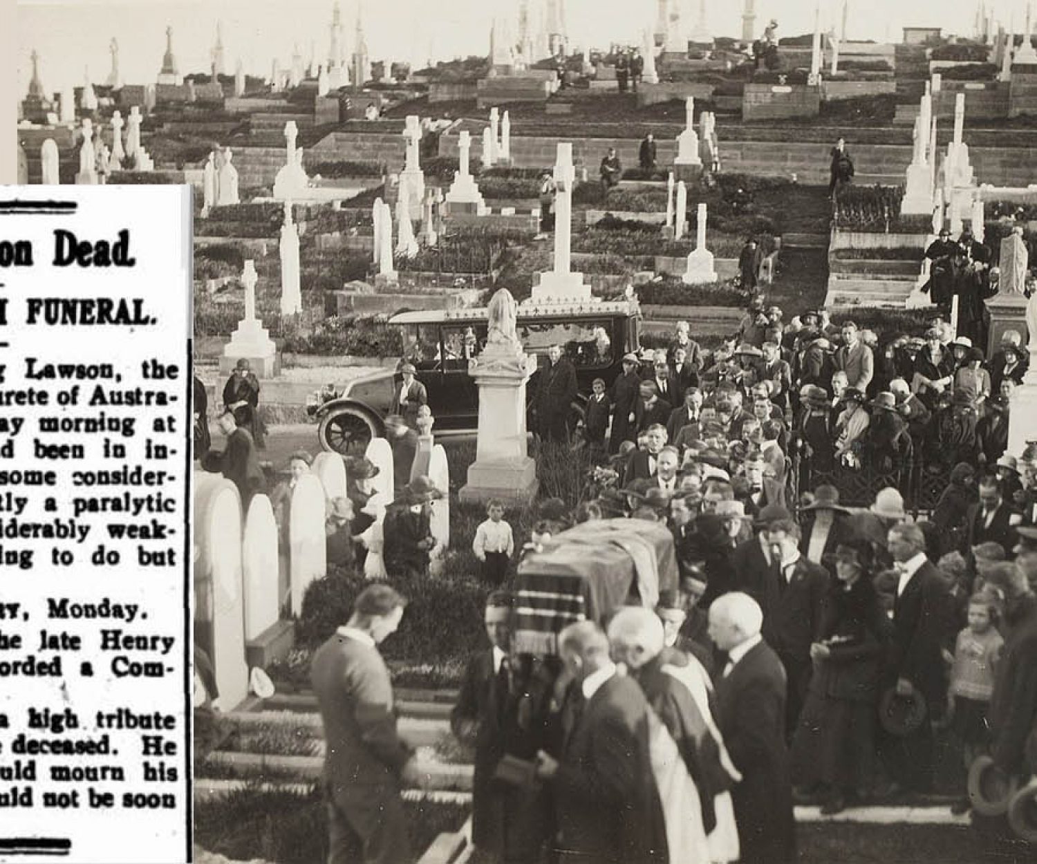 Henry Lawson's State Funeral