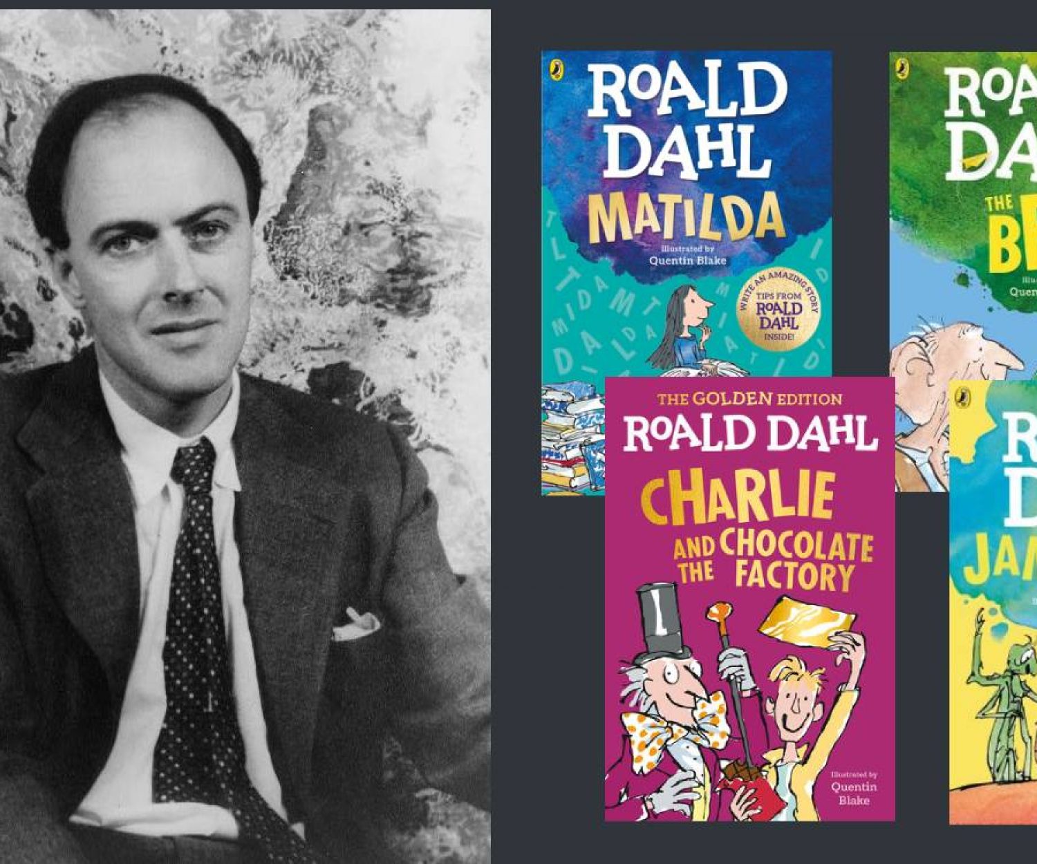 Roald Dahl in 1954
