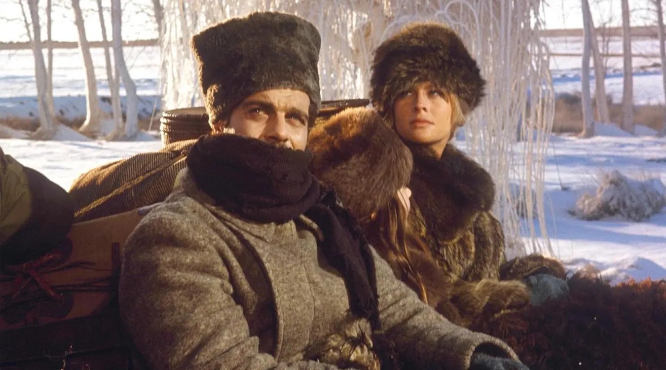 Omar Sharif & Julie Christie, Dr Zhivago, 1965