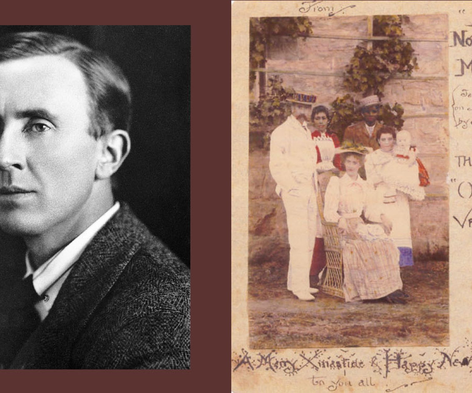 JRR Tolkein & baby photo with his parents