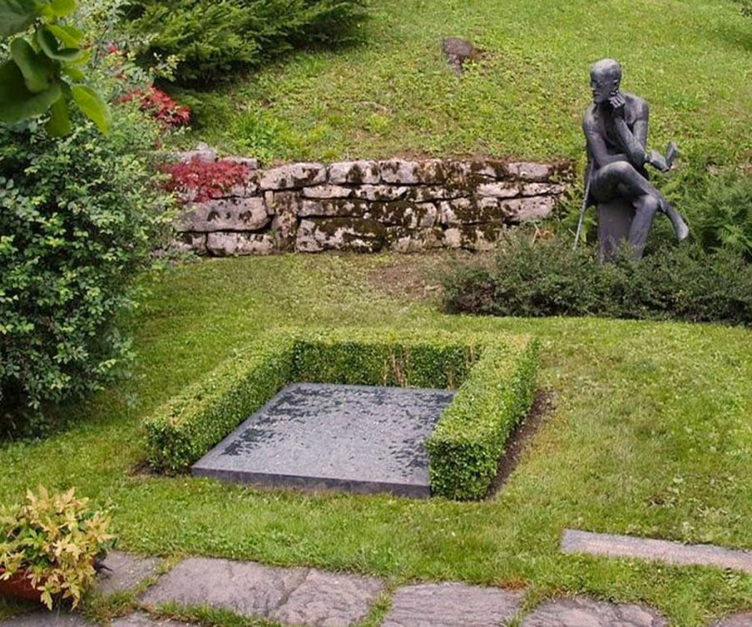 James Joyce grace at Fluntern Cemetery