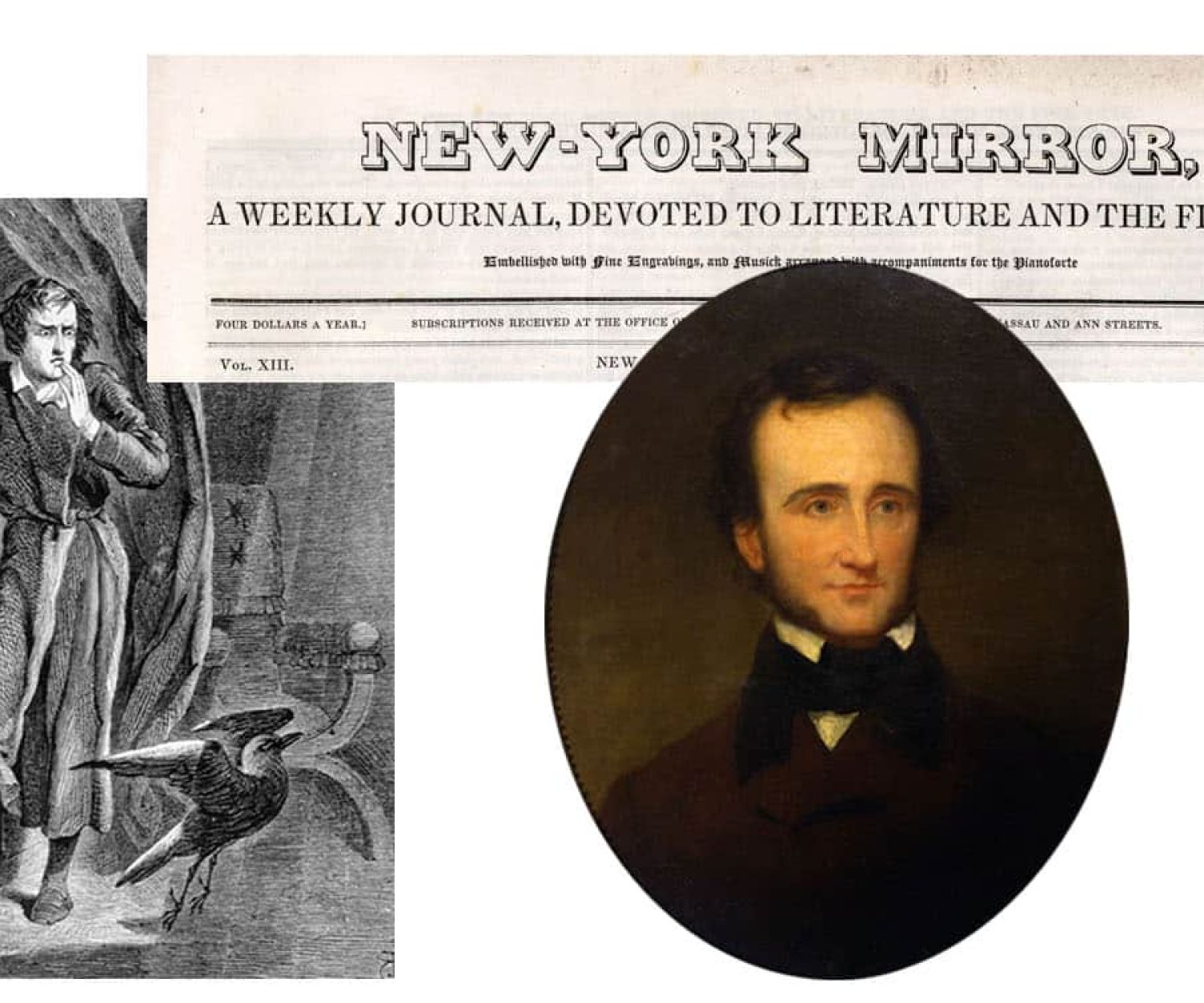 The Raven published in the New-York Mirror