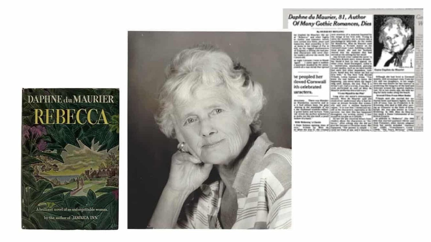 Daphne du Maurier dies