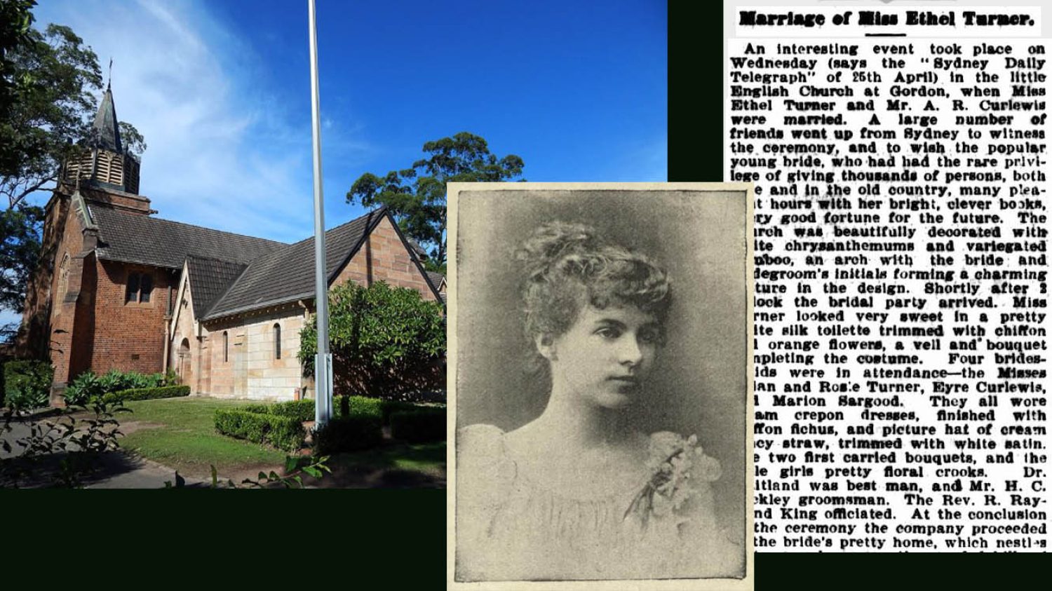 Ethel Turner's marriage