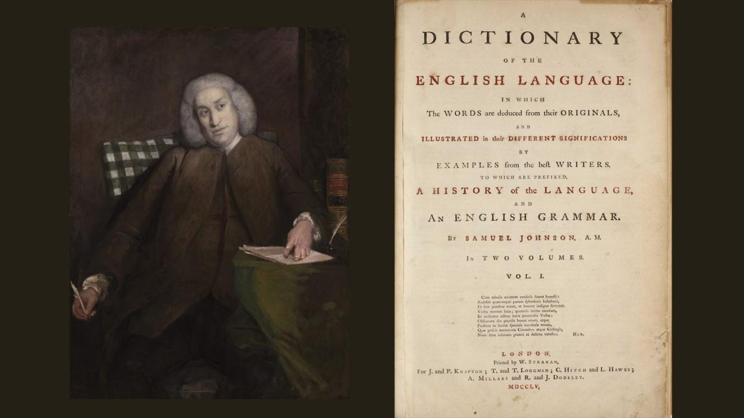 Samuel Johnson & The Dictionary of the English Language