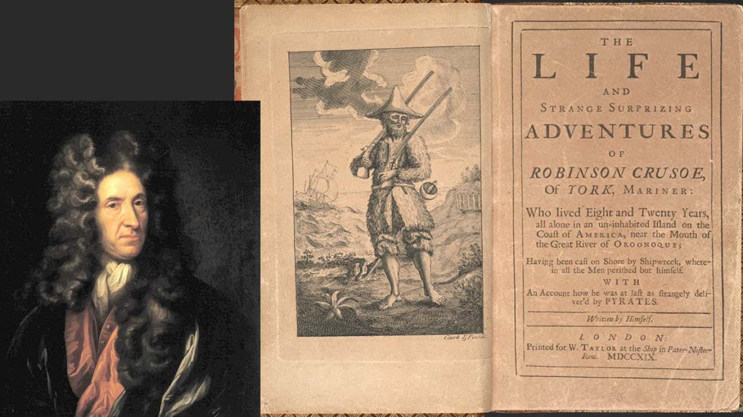 Robinson Crusoe by Daniel Defoe