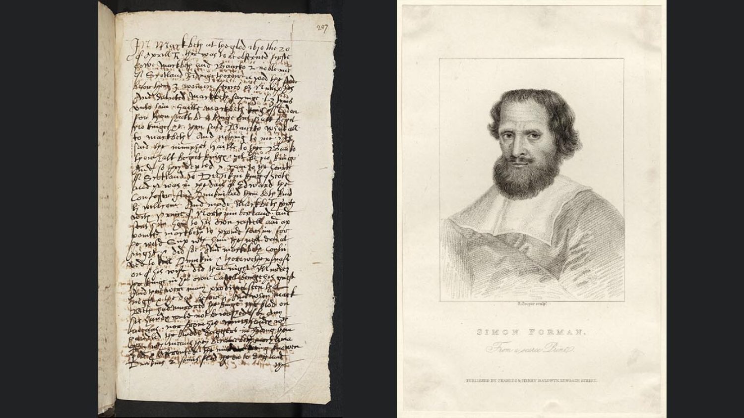 Simon Forman's description of a production of Macbeth