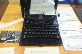 Margaret Mitchell's typewriter at the Atlanta Central Library