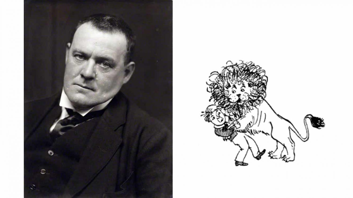 Hilaire Belloc & Jim who ran away