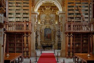 Domenico Duprà portrait of King John V of Portugal at Biblioteca Joanina