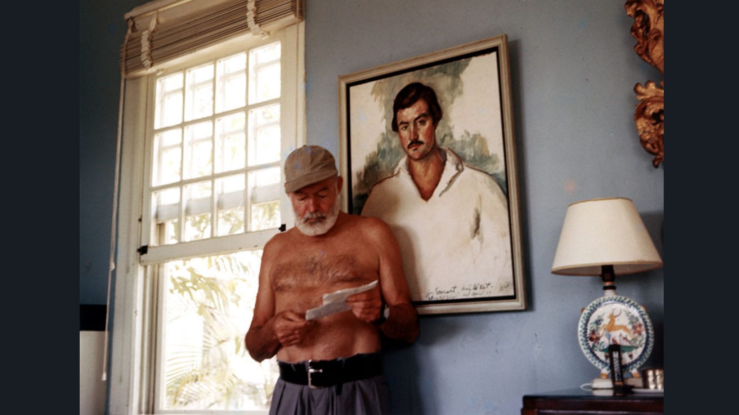 Ernest Hemingway in 1953