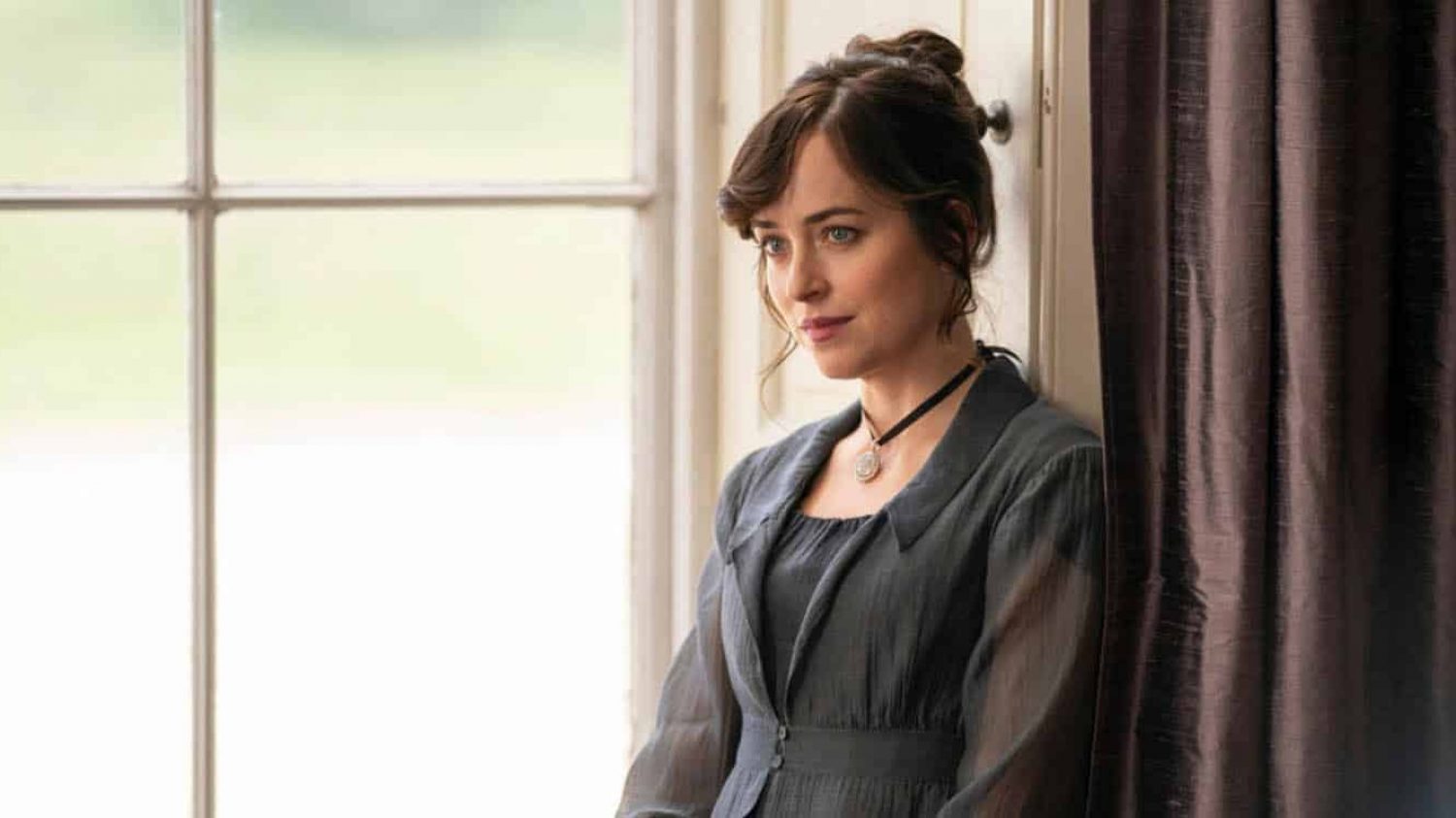 Dakota Johnson as Anne Elliot in Persuasion