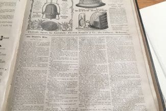 The Drovers Wife printed in The Bulletin, Fryer Library