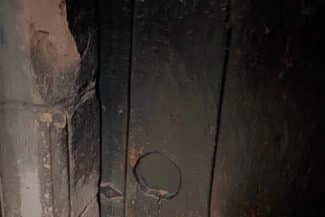 Chetham's Library cat flap