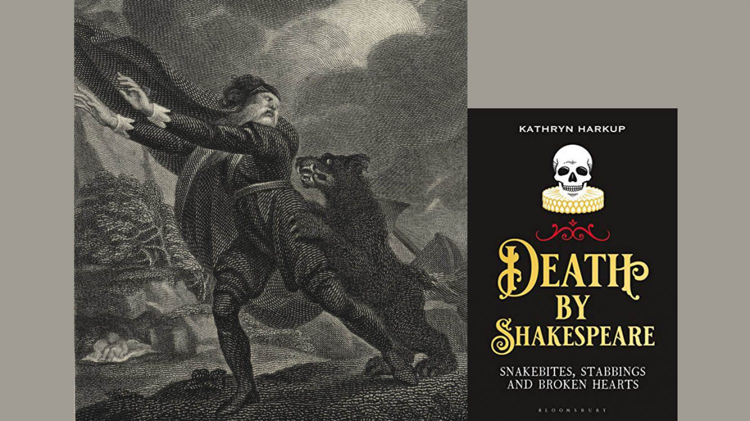 Antigonus chased by a bear, by Thomas Bragg