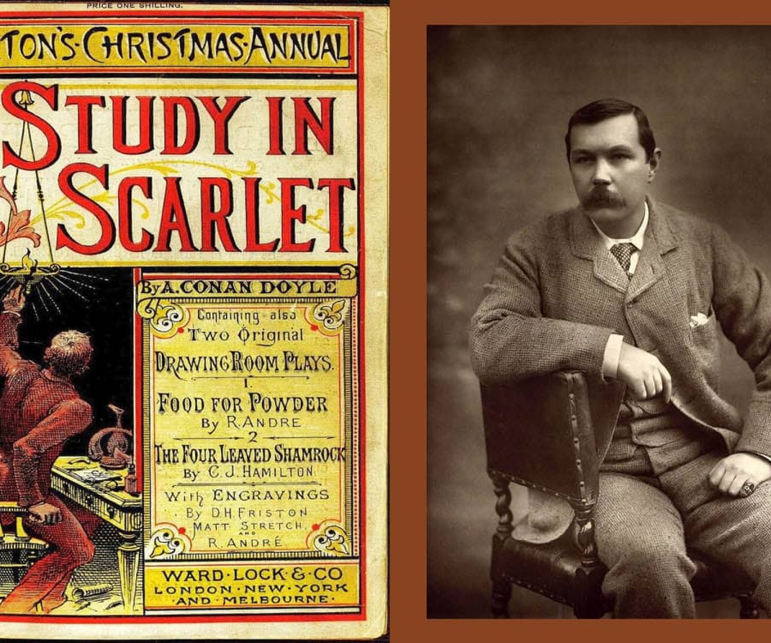 A Study in Scarlet by Sir Arthur Conan Doyle