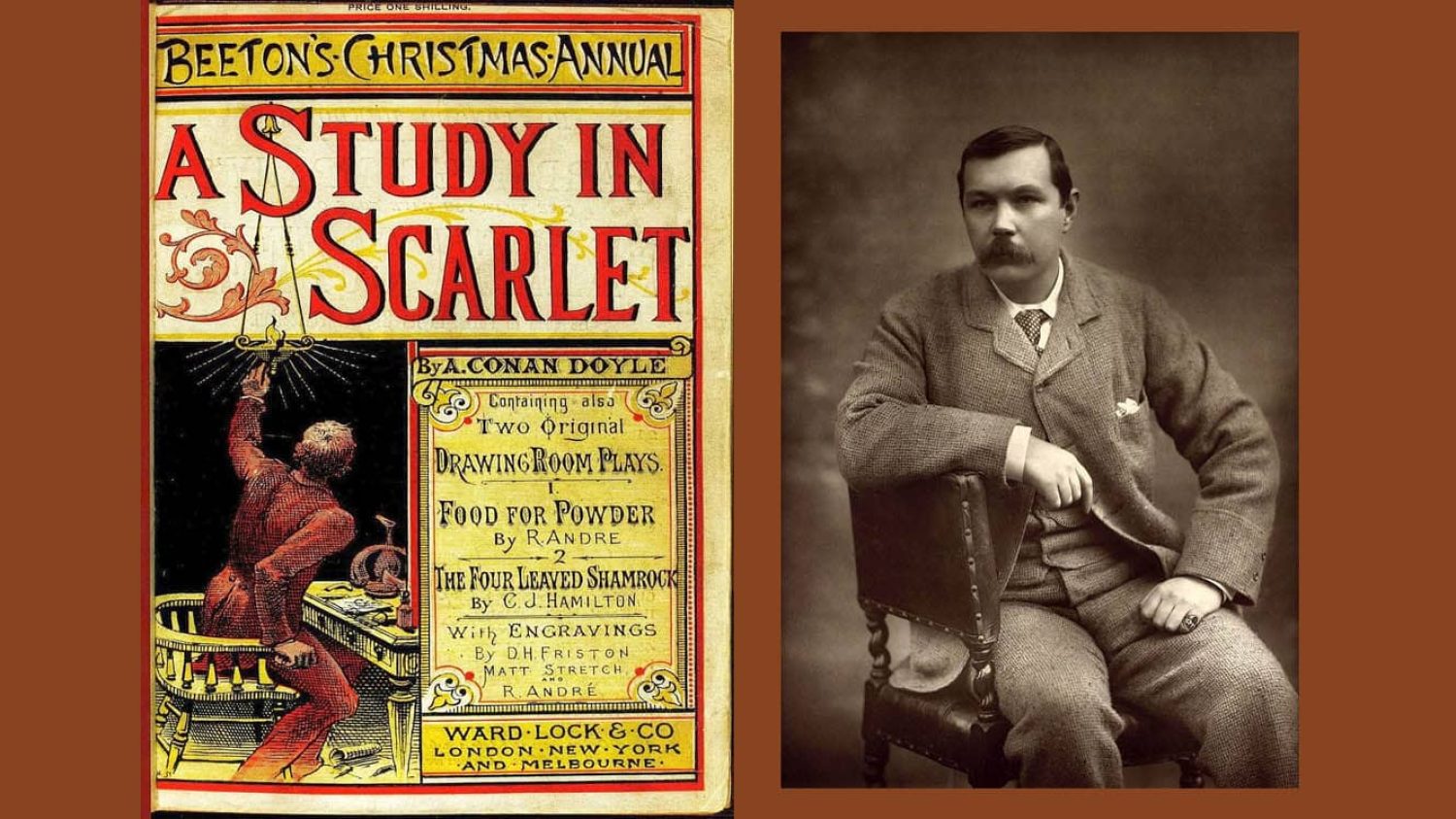 A Study in Scarlet by Sir Arthur Conan Doyle