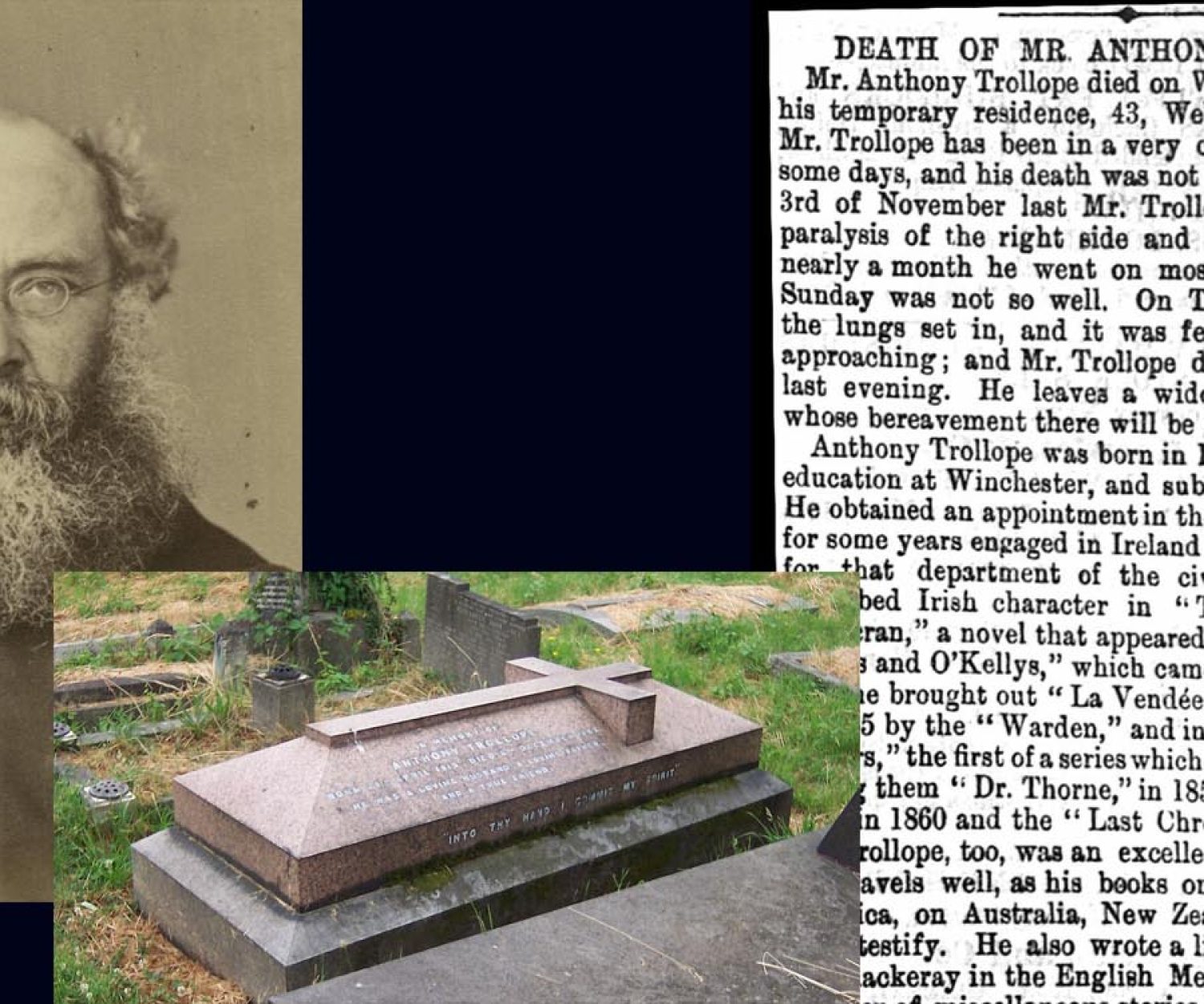 Anthony Trollope's death